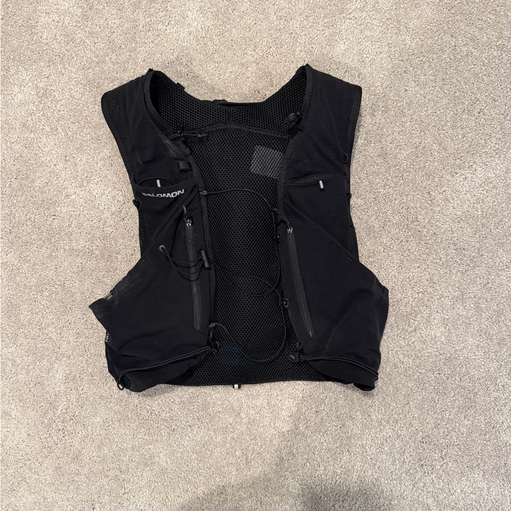 Salomon Adv Skin 12 Black Running Vest